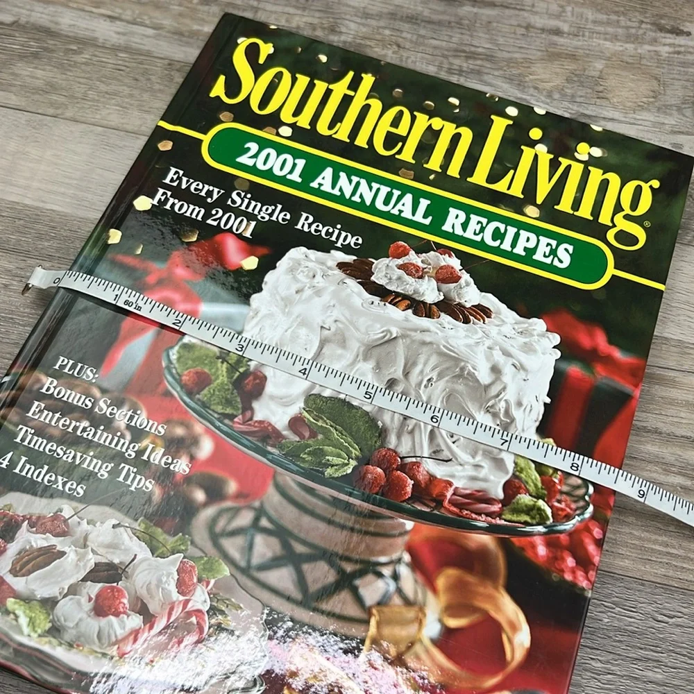 Southern Living 2001 Annual Recipes Hardcover Cookbook